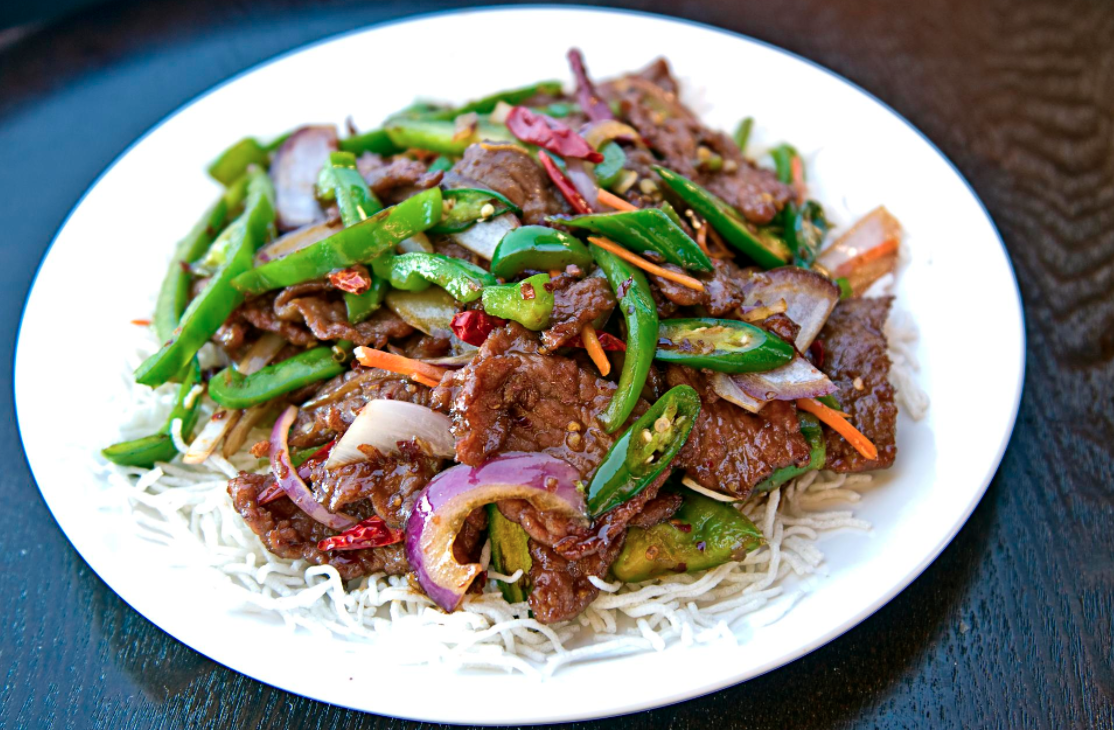 Order Mongolian Beef food online from China Gourmet store, Las Vegas on bringmethat.com