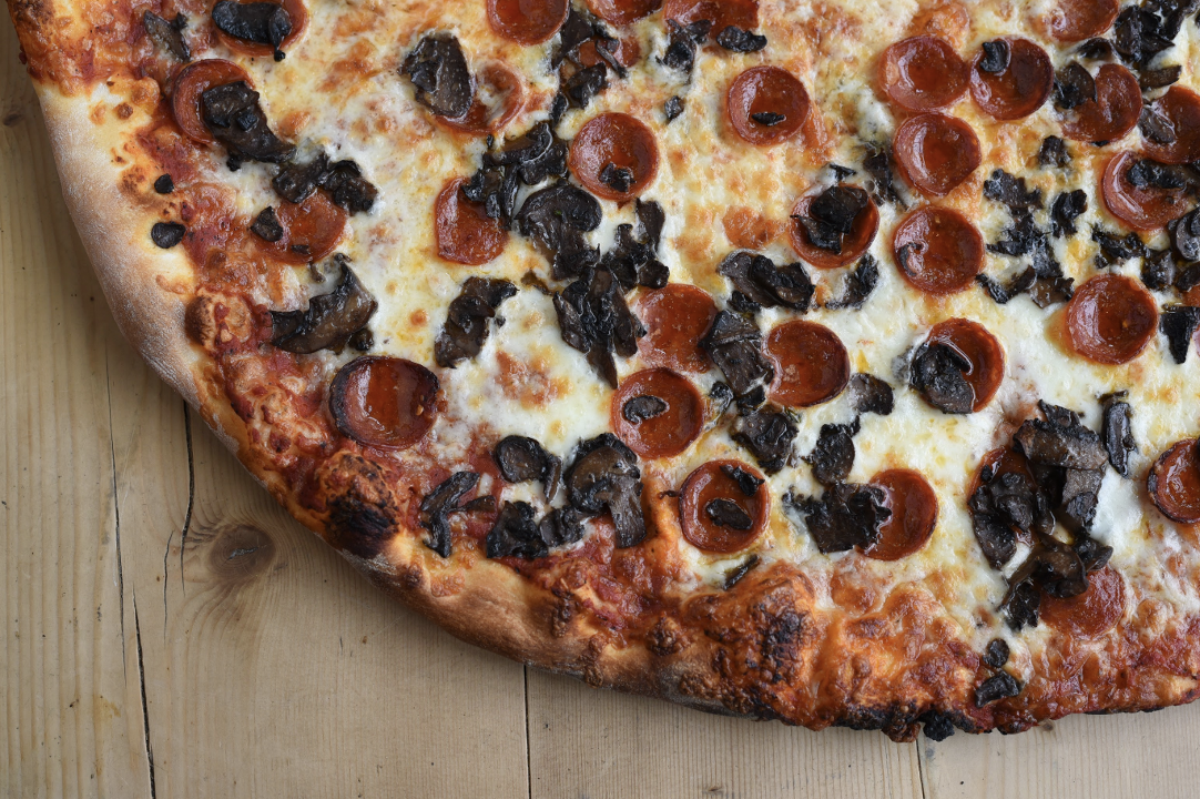 Order Pep 'Shroom food online from Dimo's Pizza store, Chicago on bringmethat.com