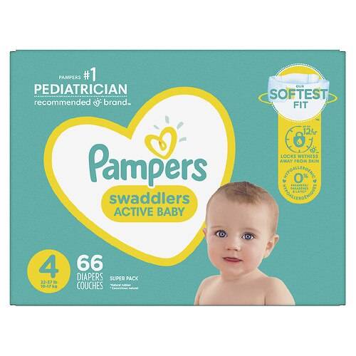 Order Pampers Swaddlers Diapers Size 4 - 22.0 ea food online from Walgreens store, Naperville on bringmethat.com