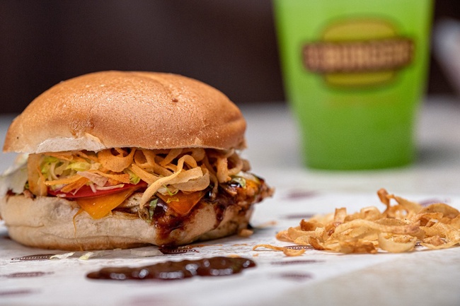 Order BBQ Chicken Burger food online from 30 Burgers store, Linden on bringmethat.com