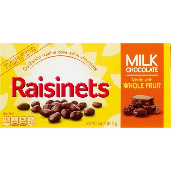 Order Raisinets Milk Chocolate Candy, 3.5 OZ food online from Cvs store, DOVER on bringmethat.com