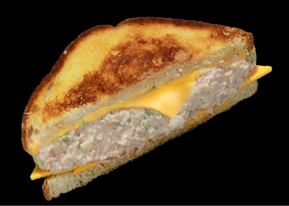 Order Tuna Melt Sandwich food online from Jim's Burgers store, Long Beach on bringmethat.com