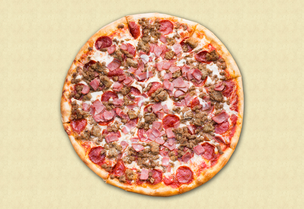 Order Meat Lover Pizza  food online from Jeb Pizza store, Troy on bringmethat.com