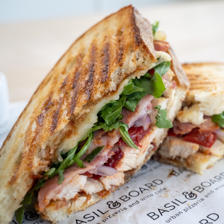 Order The Godfather Panini food online from Basil & Board store, Salem on bringmethat.com