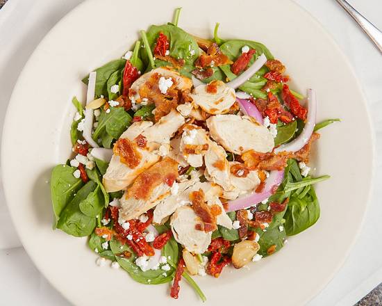 Order Grilled Chicken & Spinach Salad food online from The Bristol Bar & Grille store, Louisville-Jefferson County on bringmethat.com