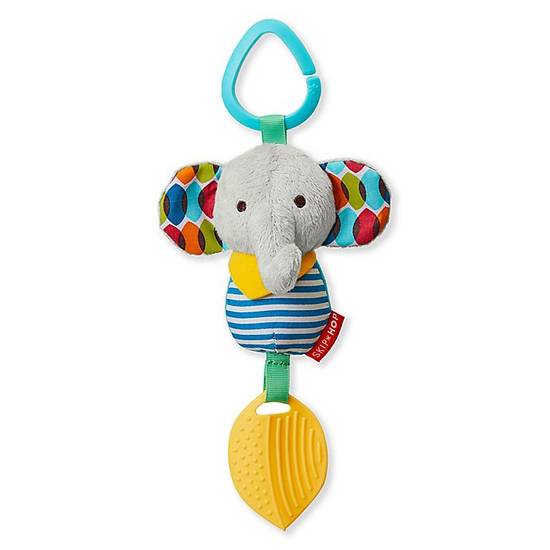 Order SKIP*HOP® Bandana Buddies Chime & Teethe Elephant Toy in Grey/Multi food online from Bed Bath &Amp; Beyond store, Rego Park on bringmethat.com