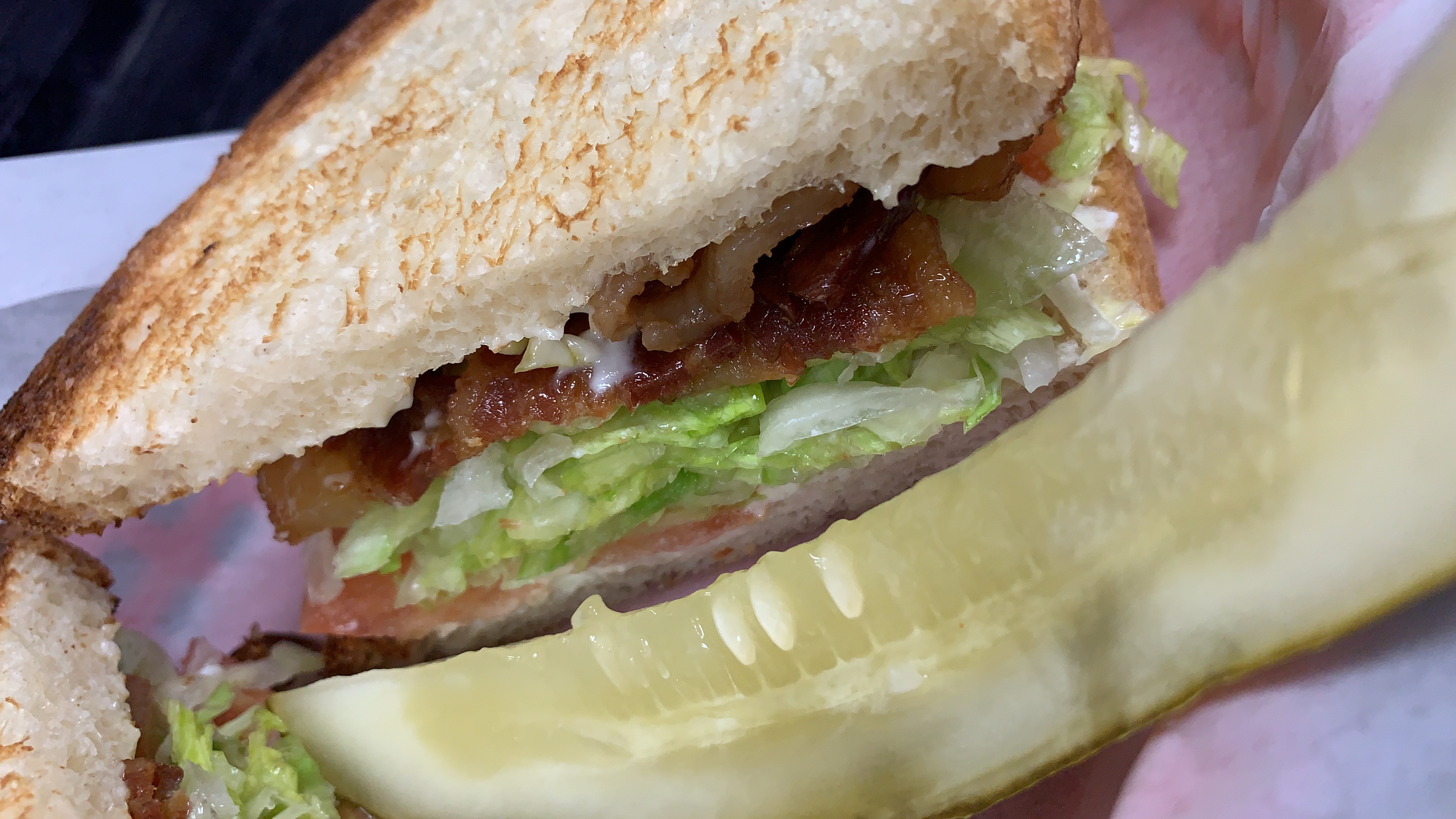 Order Hot BLT Sandwich food online from Maya's Deli store, El Cajon on bringmethat.com