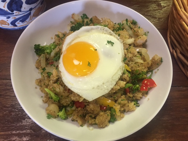 Order Quinoa and Egg Bowl food online from Jinky's Cafe store, Agoura Hills on bringmethat.com