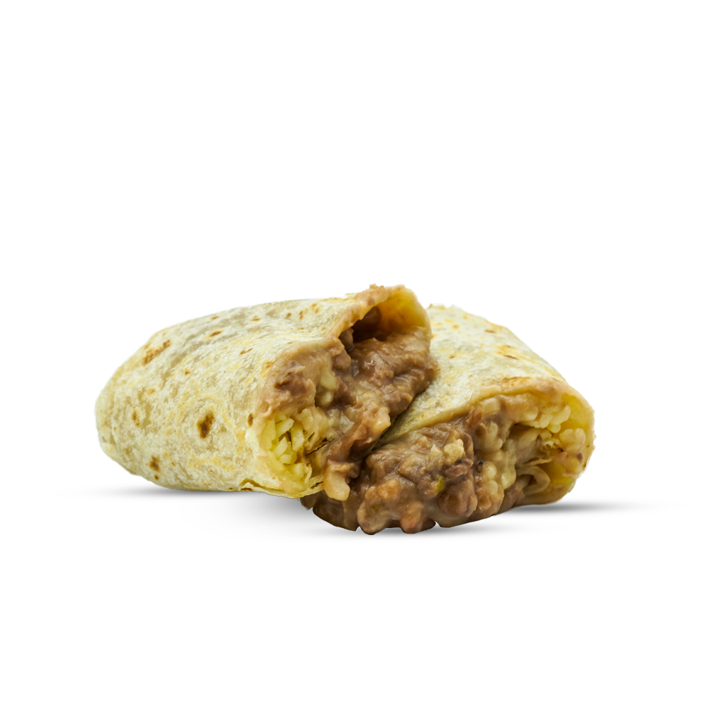 Order Small Bean and Cheese Burrito food online from Tacos La Villa Mexican Grill store, Bakersfield on bringmethat.com