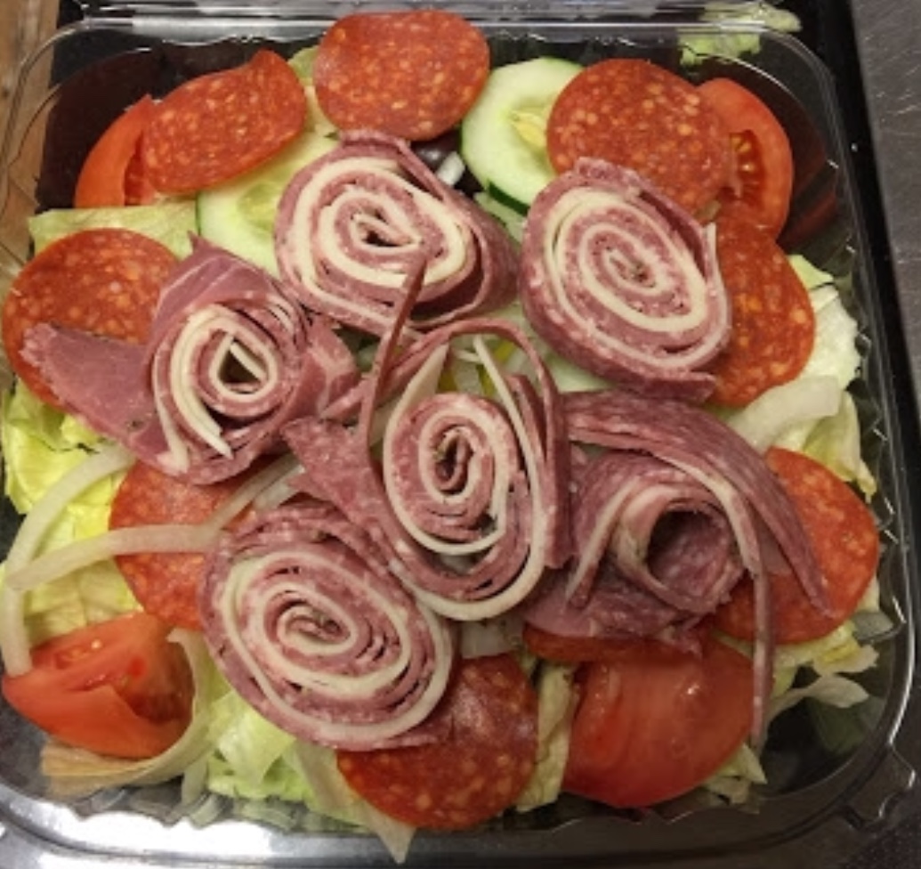 Order Antipasto Salad food online from Pizzeria Gusto store, Providence on bringmethat.com