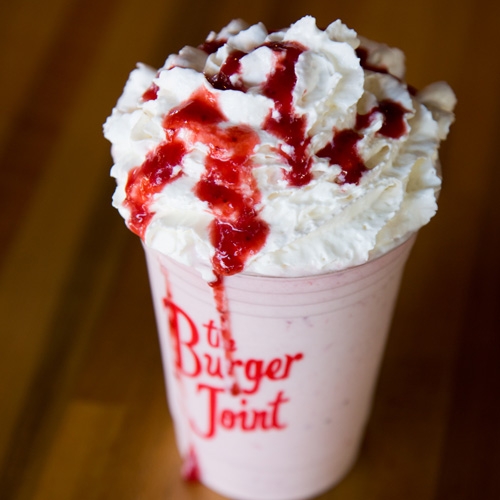 Order Strawberry Shake food online from The Burger Joint store, Houston on bringmethat.com