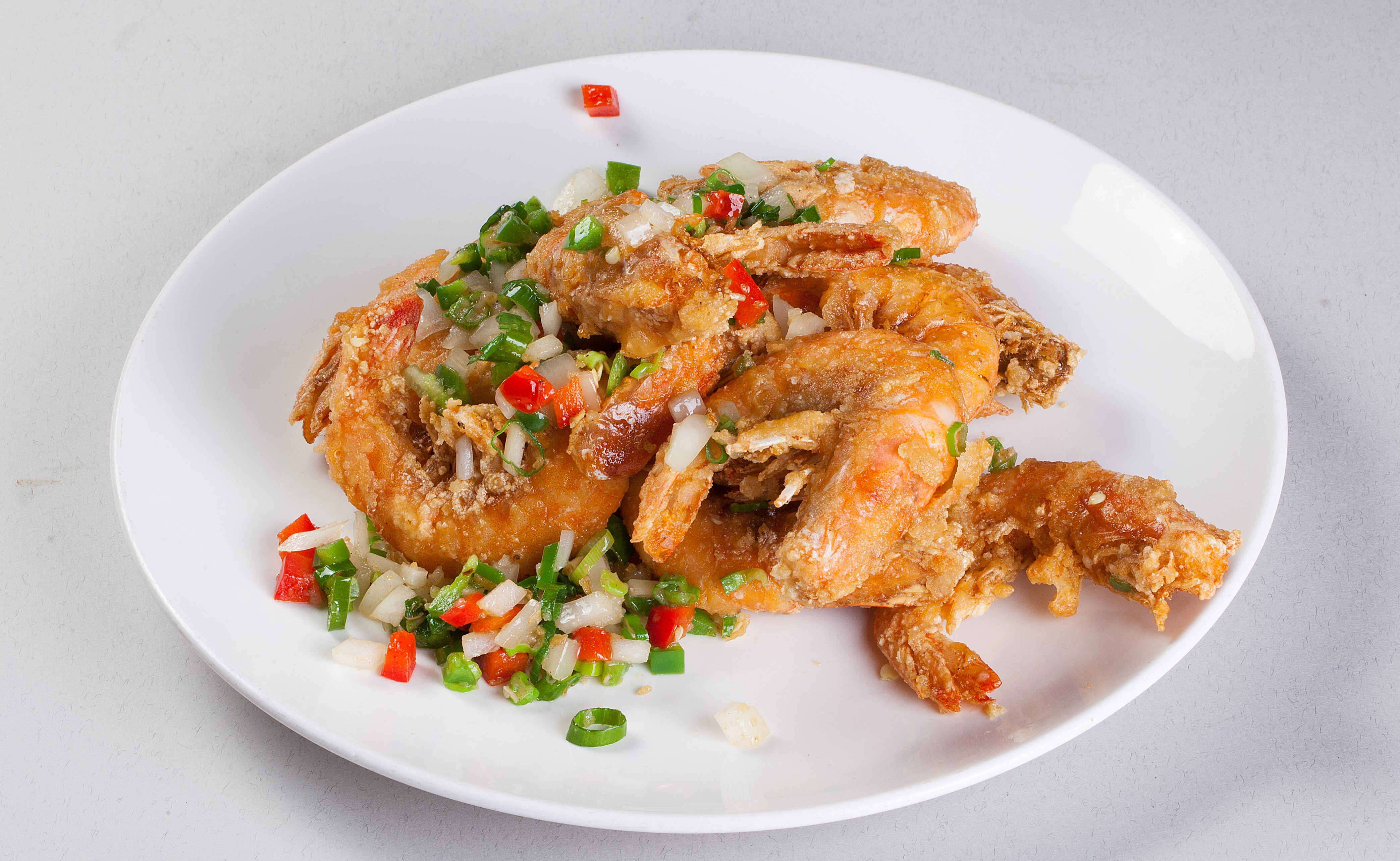 Order Salt and Pepper Shrimp (with shell) food online from Canaan Restaurant Chinese Cuisine store, West Covina on bringmethat.com