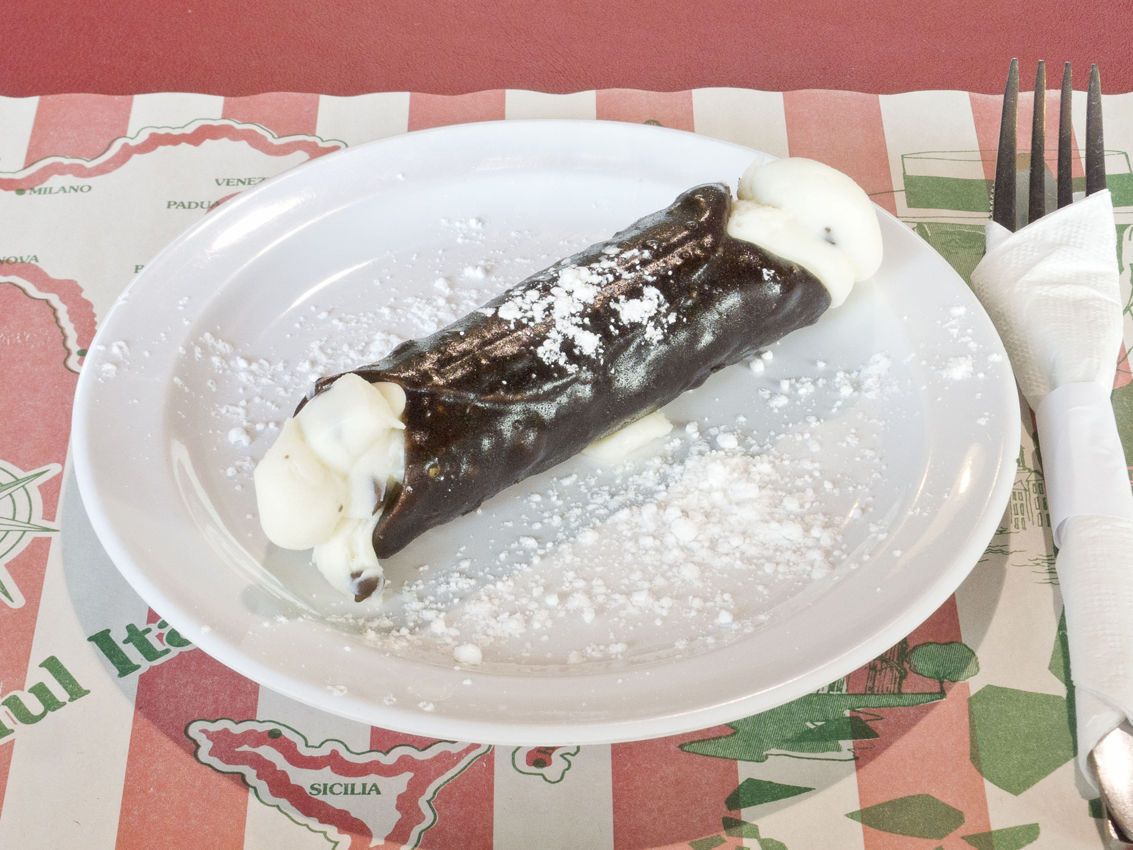 Order Chocolate Cannoli food online from Napoli's Pizza store, Keller on bringmethat.com