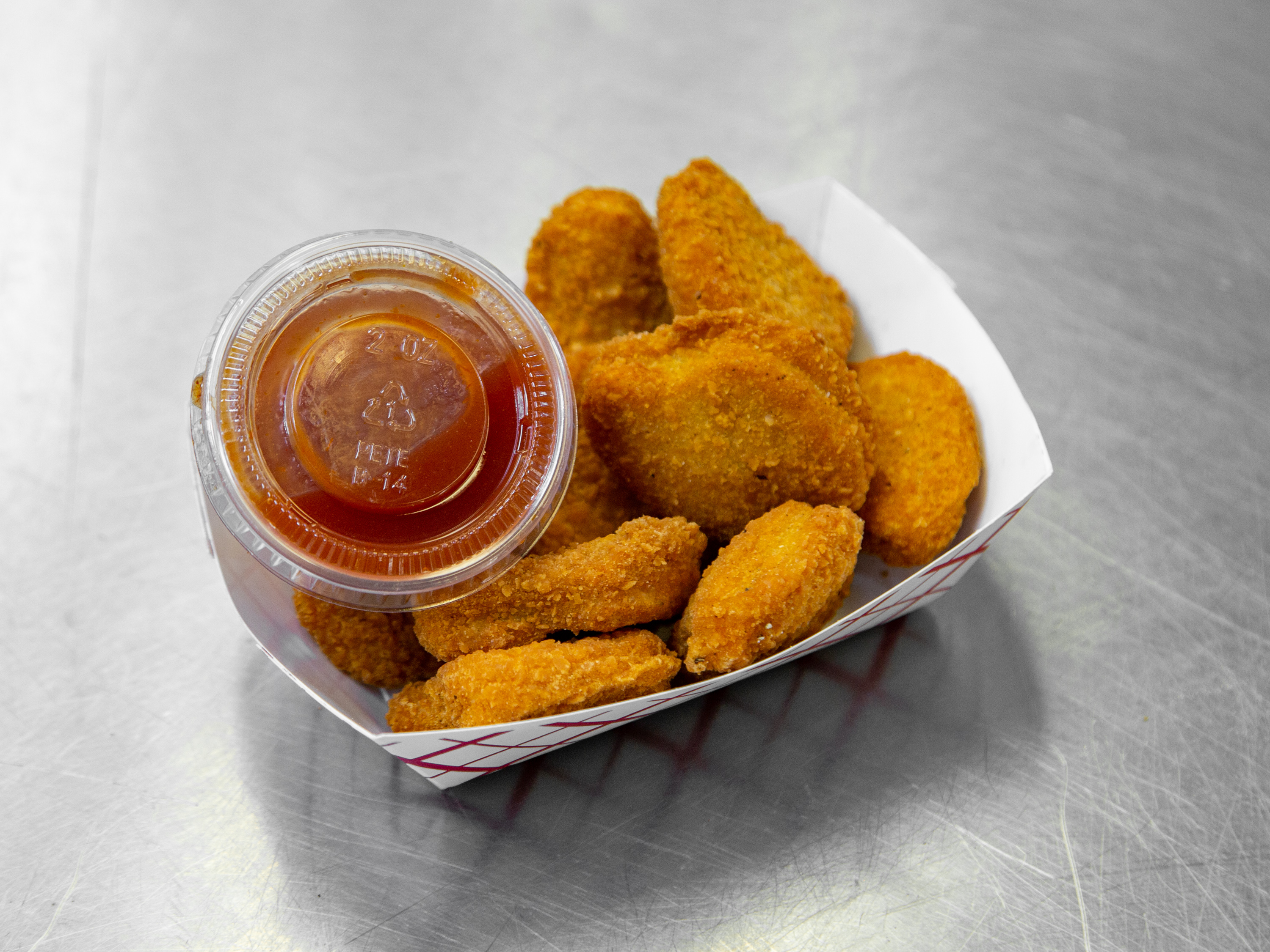 Order 10 Piece Chicken Nuggets Dinner food online from J & J Fish store, Riverdale on bringmethat.com