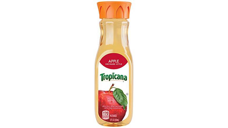 Order Tropicana Orchard Style Apple Juice Bottle food online from Star Variety store, Cambridge on bringmethat.com