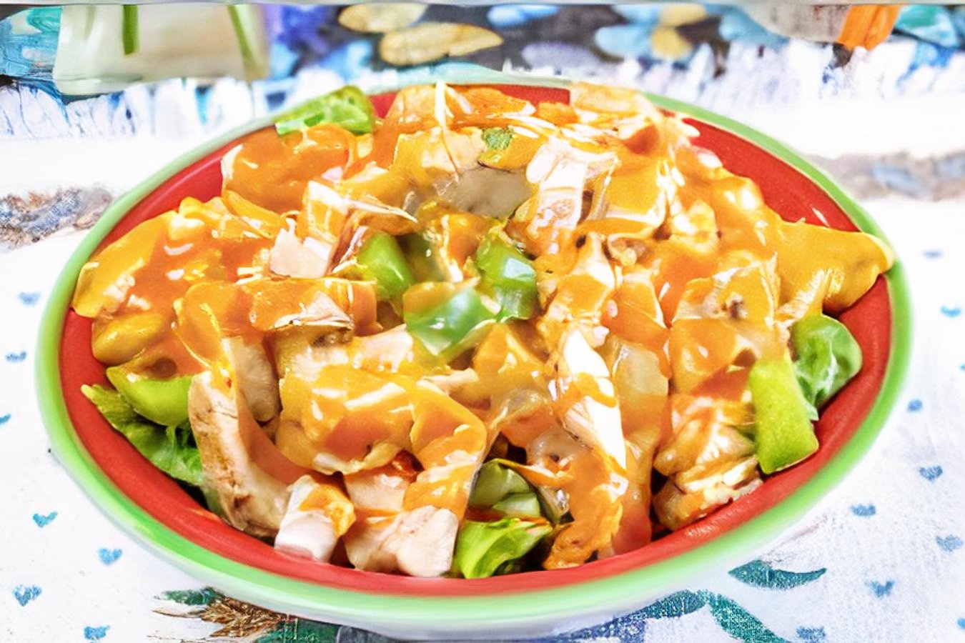 Order Keto Buffalo Chicken Bowl food online from Cheesy Chick store, Williamsville on bringmethat.com