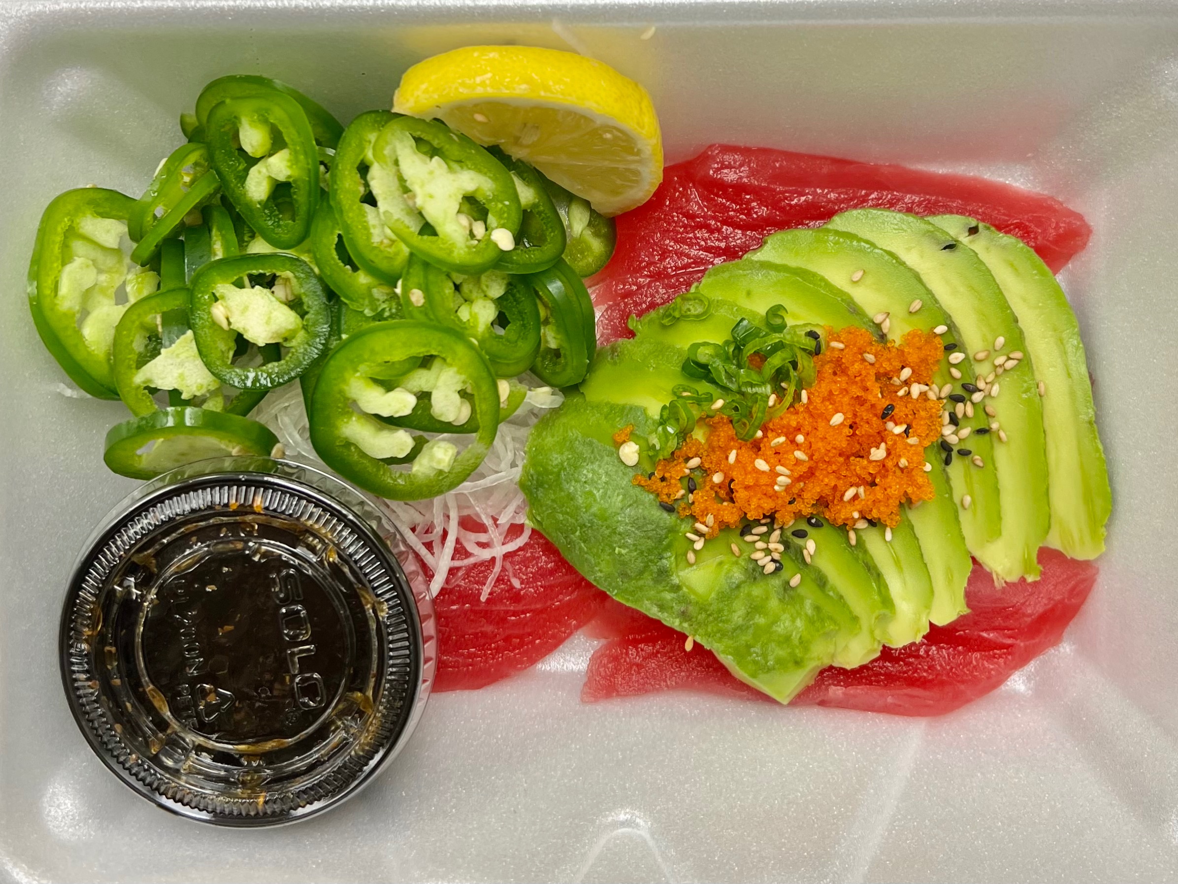 Order Tuna Carpaccio food online from U Sushi & Grill store, Huntington Beach on bringmethat.com
