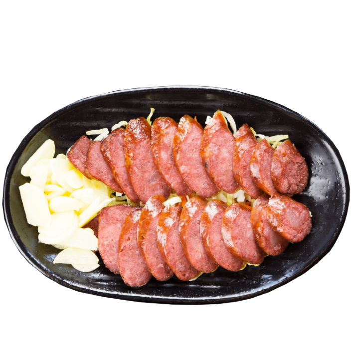 Order 3. Taiwanese Sausage (2) food online from Ten Ren Tea Time store, Riverside on bringmethat.com