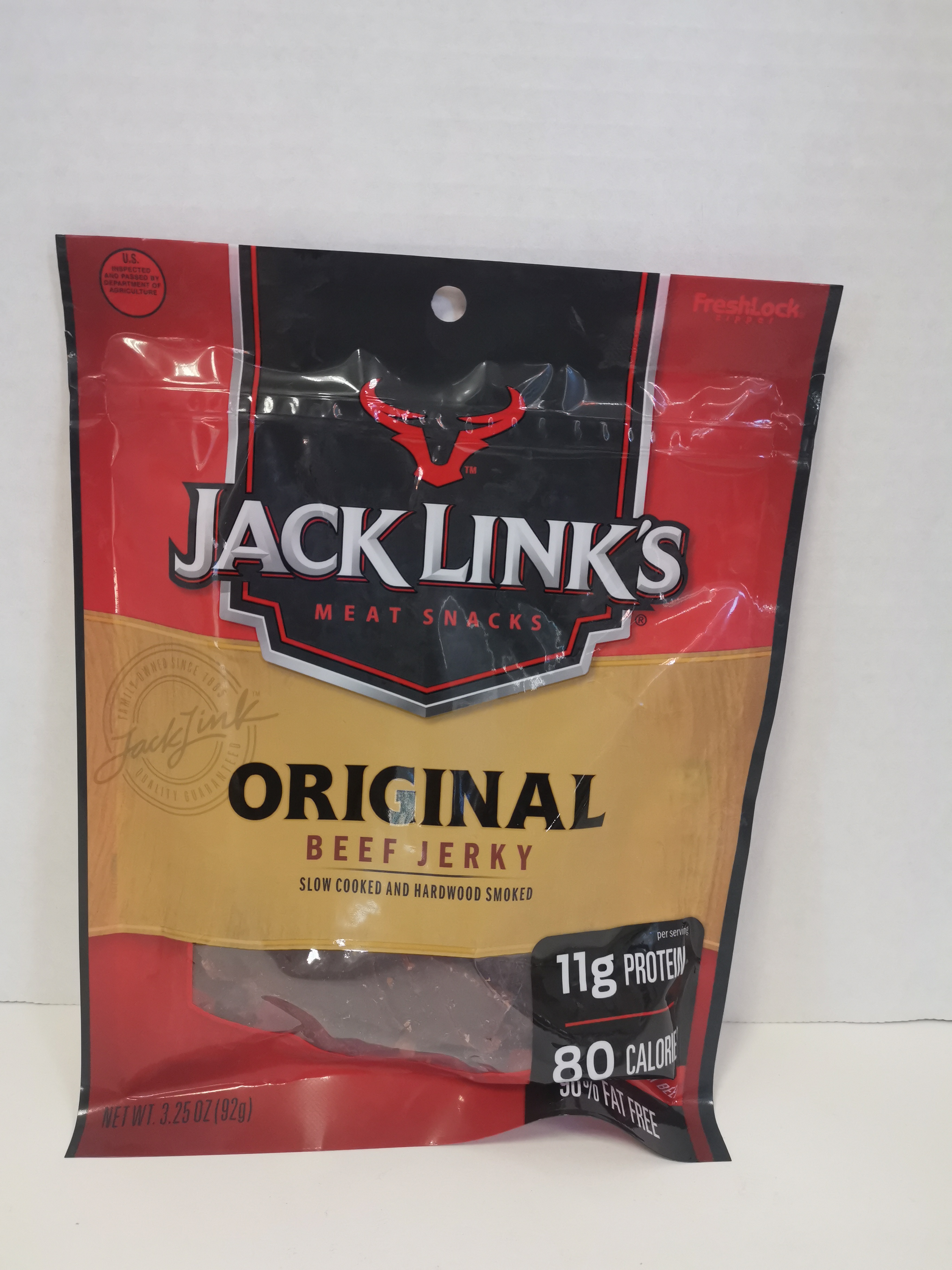 Order Jack Links Original 3.25oz food online from Rank Quickserve store, San Francisco on bringmethat.com