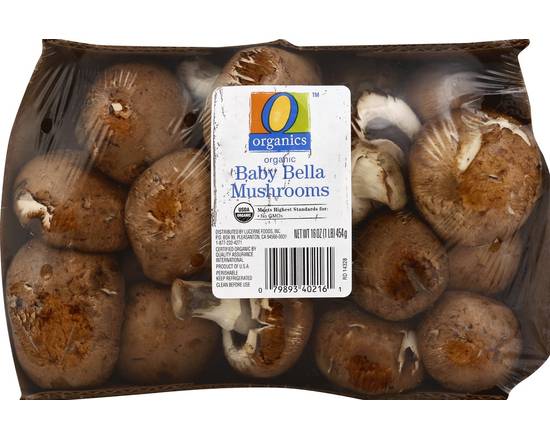 Order O Organics · Organic Baby Bella Mushrooms (16 oz) food online from Safeway store, Gilroy on bringmethat.com