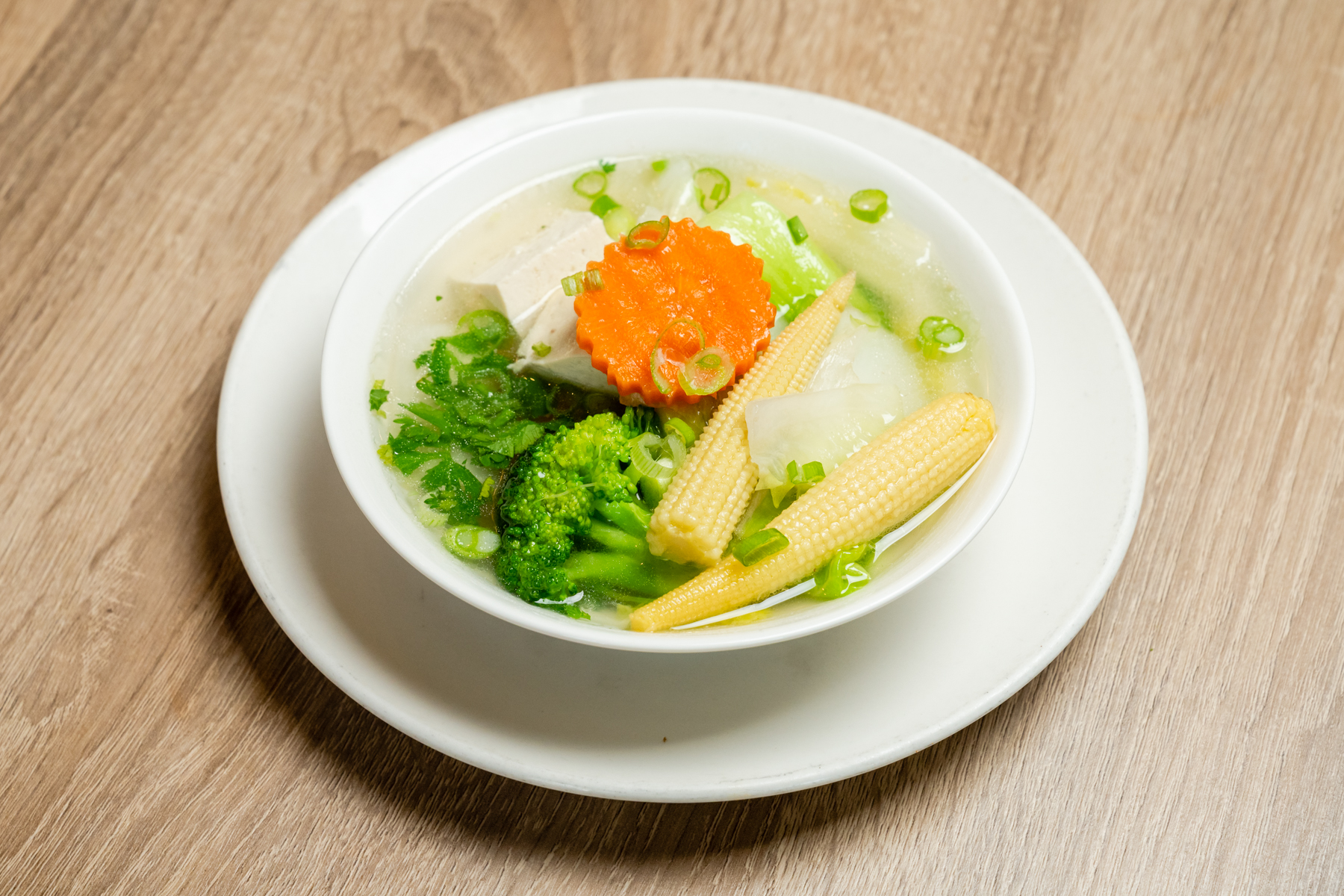 Order  Fresh Garden with Tofu Soup food online from Bangkok West Thai store, Santa Monica on bringmethat.com