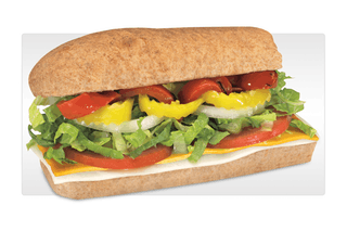Order Veggie & Cheese Sub food online from Blimpie Subs store, Oshkosh on bringmethat.com