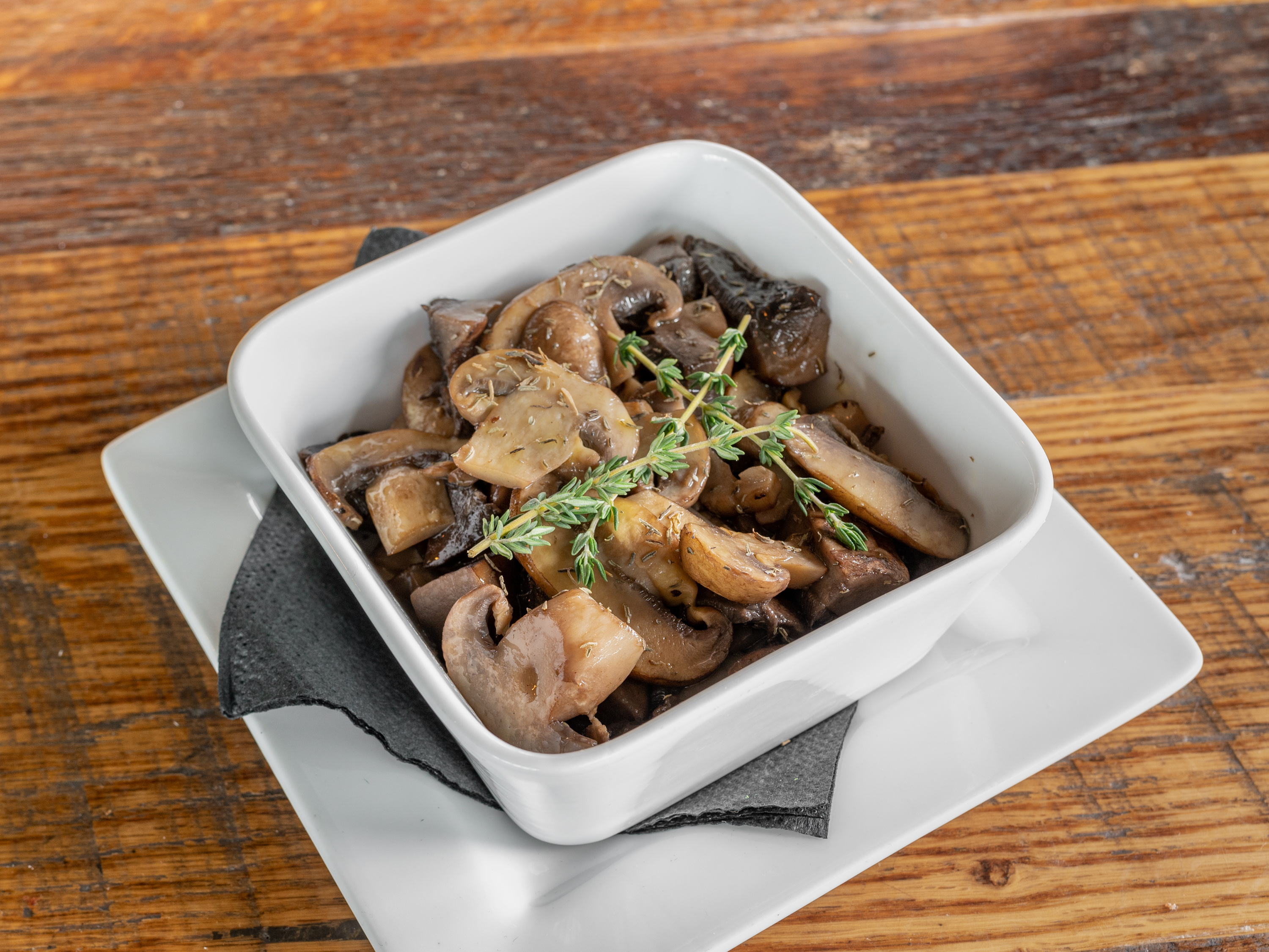 Order Sauteed Wild Mushrooms food online from Burger Bach store, Richmond on bringmethat.com