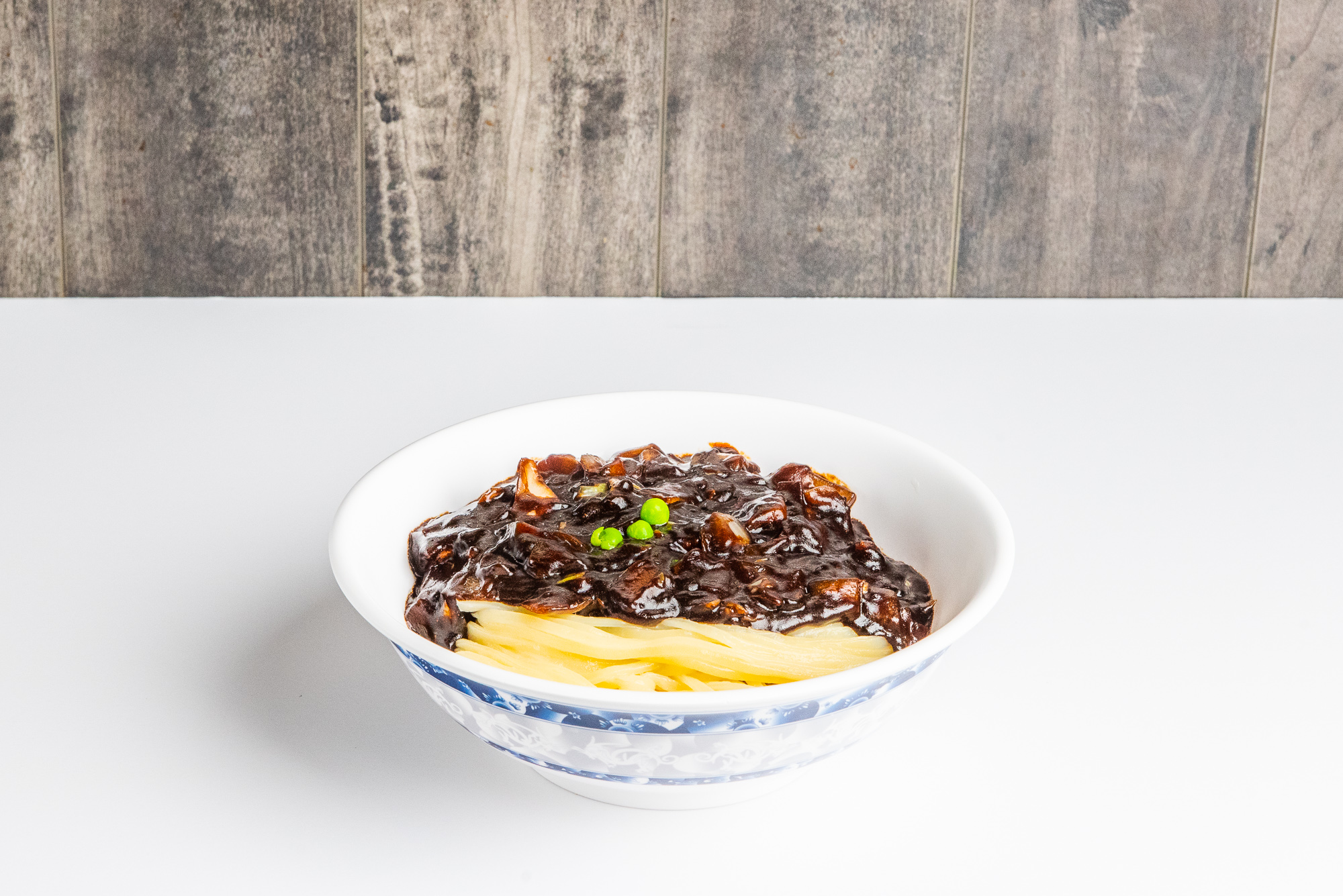 Order 1. Black Bean Noodle (짜장면) food online from Jin Jja Roo store, Gardena on bringmethat.com