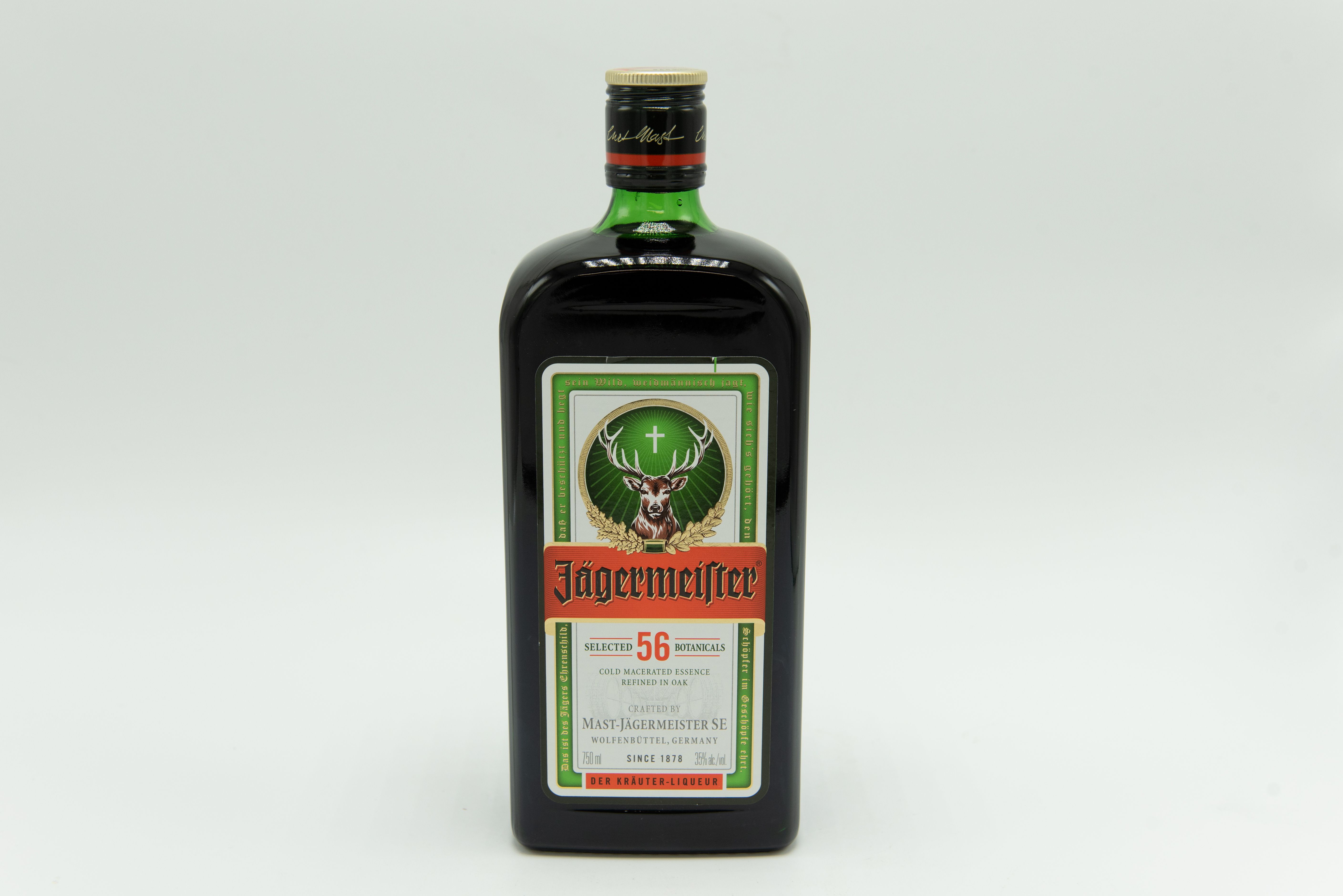 Order Jagermeister, 750mL Liqueur food online from Sandpiper Liquors store, Summerland on bringmethat.com