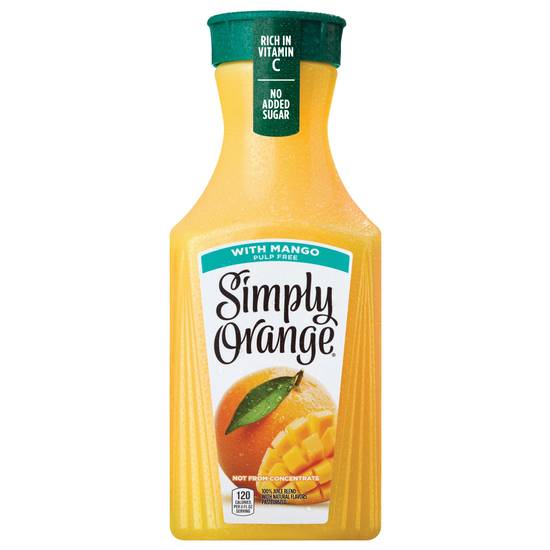 Order Simply Orange Juice With Mango, 52 OZ food online from Cvs store, SARATOGA on bringmethat.com