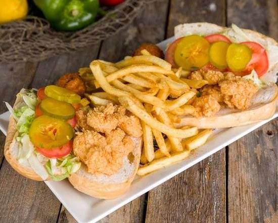 Order Shrimp Poboy food online from Don's Seafood Hut store, Metairie on bringmethat.com