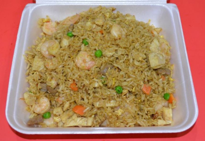 Order FR12. Curry Combo Fried Rice food online from Canton Express store, Plano on bringmethat.com