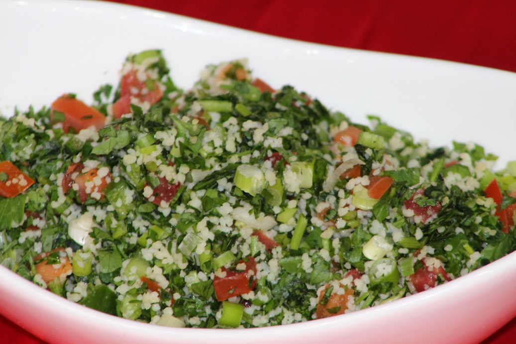 Order Tabouleh Salad food online from La Vie Bistro store, Los Angeles on bringmethat.com