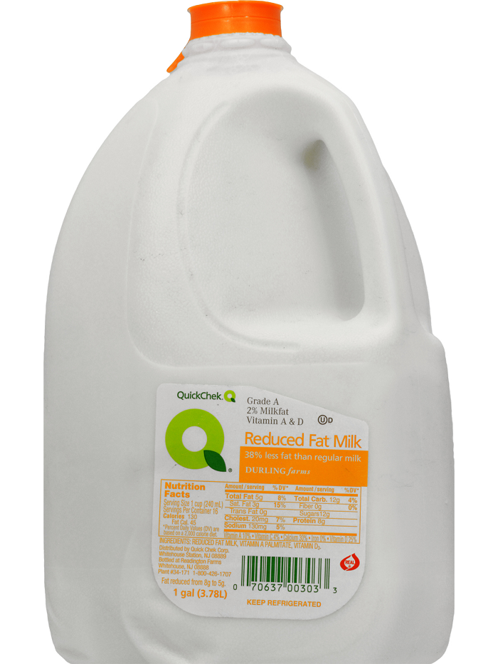 Order QC 2% Milk Gallon food online from Quickchek store, Manchester Township on bringmethat.com