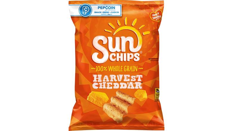 Order Sun Chips Whole Grain Snacks Harvest Cheddar food online from Anderson Convenience Markets #140 store, Omaha on bringmethat.com