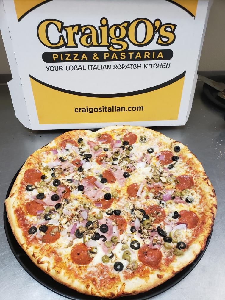 Order The Capitol Pizza food online from Craigo's Pizza & Pastaria store, Austin on bringmethat.com