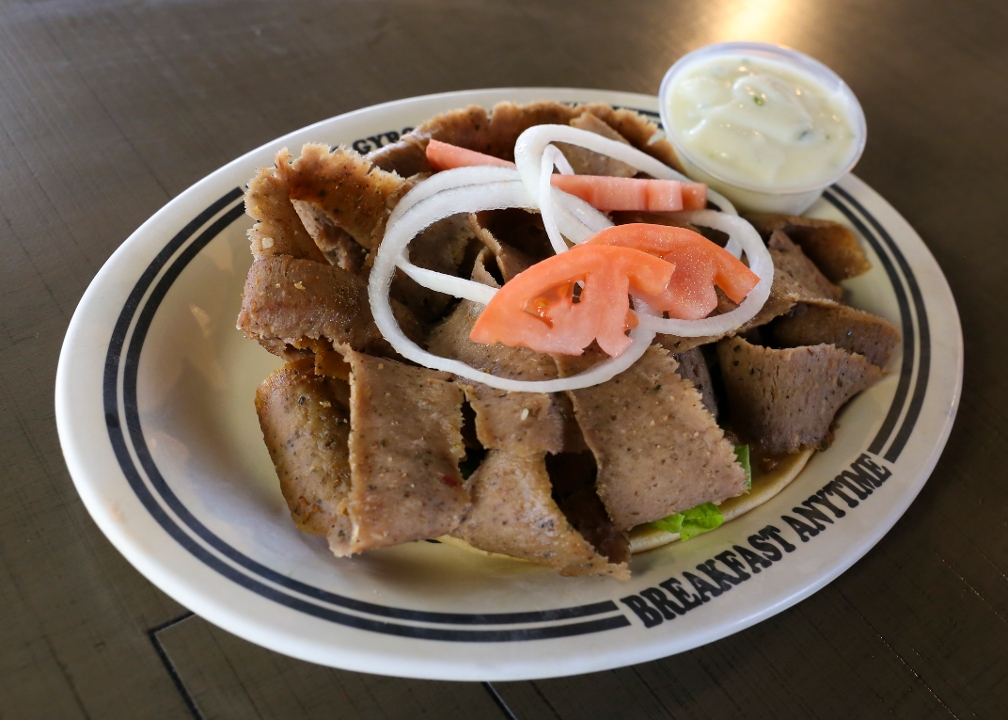 Order Jumbo Gyro food online from Gyro George store, Cleveland on bringmethat.com