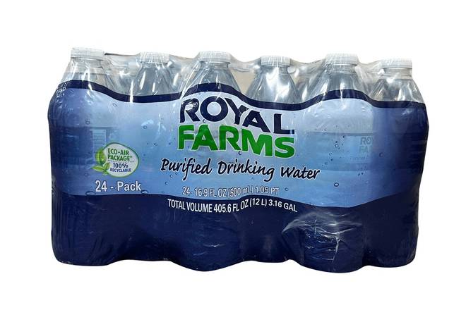 Order Royal Farms Water (24 Bottles) food online from Royal Farms store, Marlton on bringmethat.com
