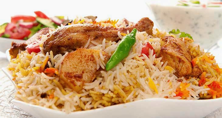 Order Chicken Biryani food online from Tandoori Restaurant store, Villa Park on bringmethat.com