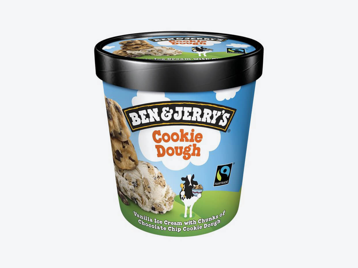 Order Ben and Jerry Ice Cream Pint food online from DC Halal Shawarma store, Washington on bringmethat.com