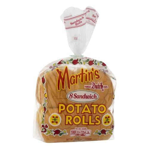 Order Martin's · Potato Sandwich Roll (8 rolls) food online from Safeway store, Rehoboth Beach on bringmethat.com