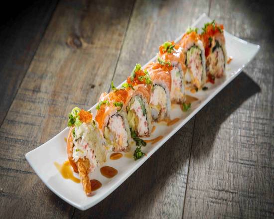 Order Salmon Lover Roll food online from Hikari Sushi store, Los Angeles on bringmethat.com