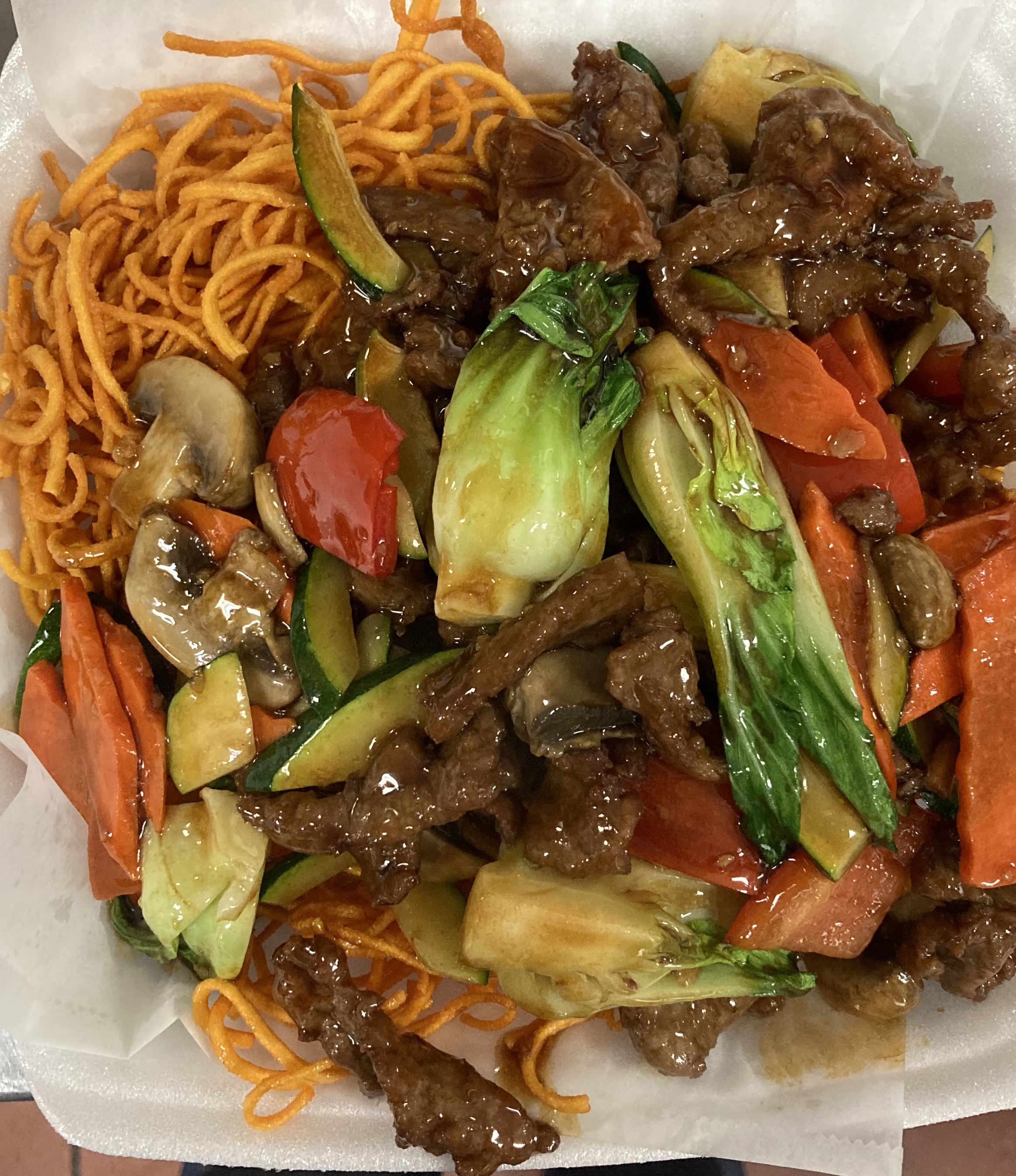 Order Pan-Fried Noodle food online from Wang Tcheng store, Anaheim on bringmethat.com