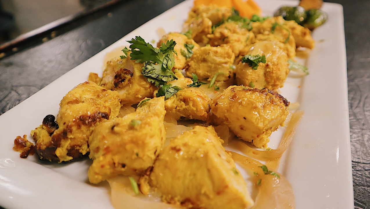 Order Chicken Malai Kebab (Pieces) food online from Noon & Mirch store, Webster on bringmethat.com