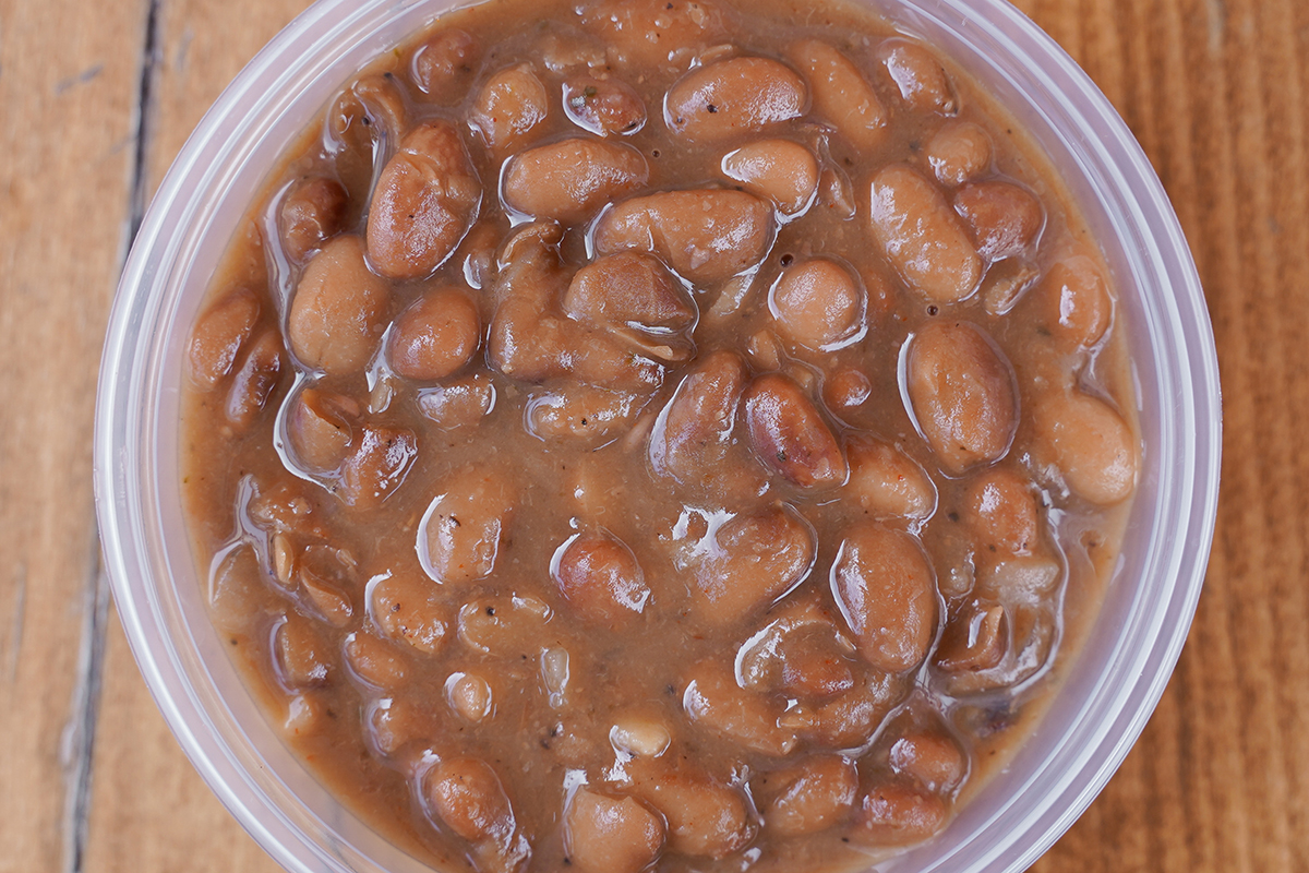 Order Organic Pinto Beans food online from Sharky Woodfired Mexican Grill store, Beverley Hills on bringmethat.com