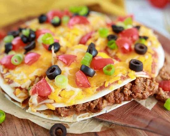 Order Taco Pizza [Small 10] food online from Mr Pizza store, Oklahoma City on bringmethat.com