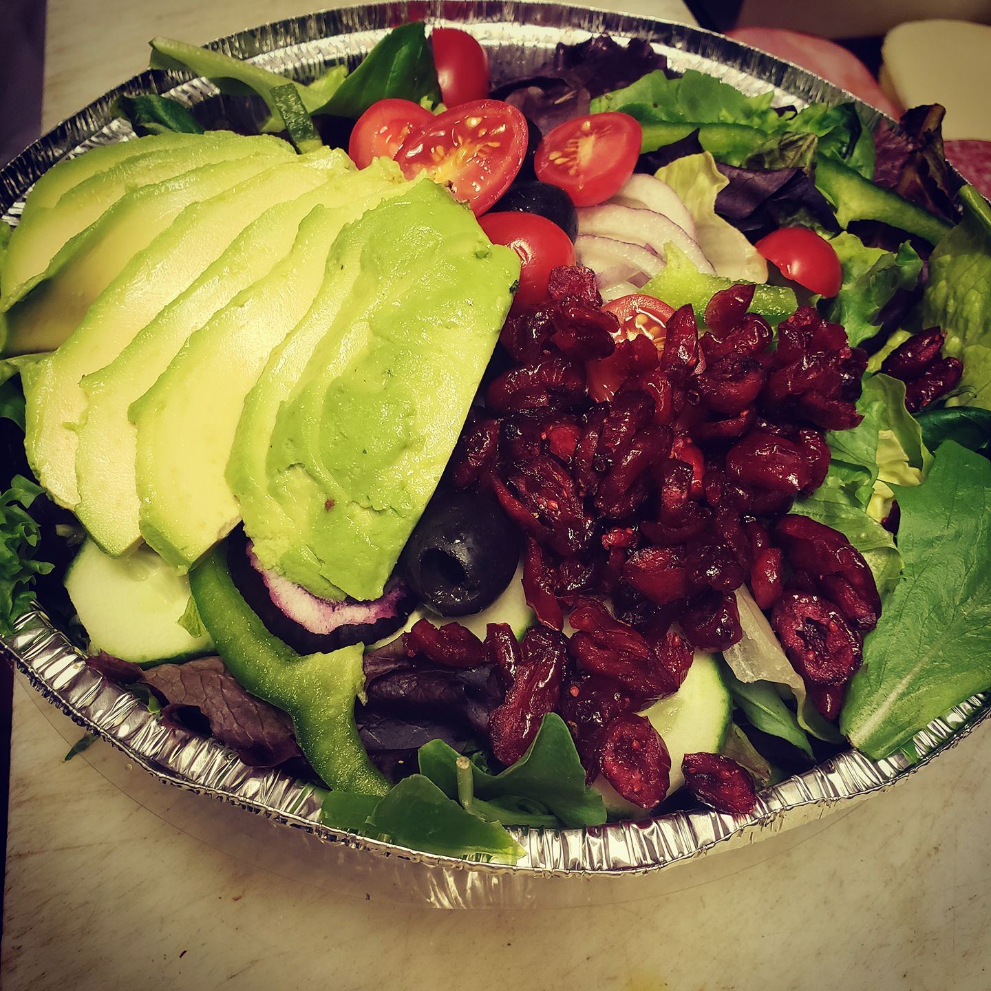 Order Southwest Salad food online from Colombos Pizza & Cafe store, Reading on bringmethat.com
