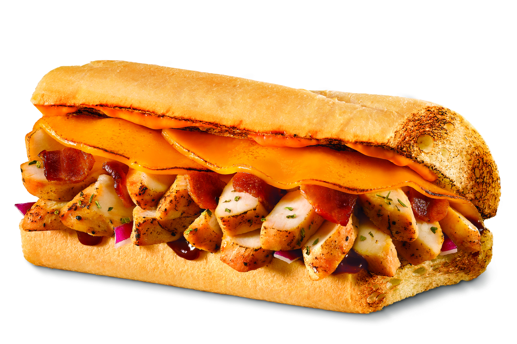 Order Baja Chicken Sub food online from Quiznos store, New Orleans on bringmethat.com