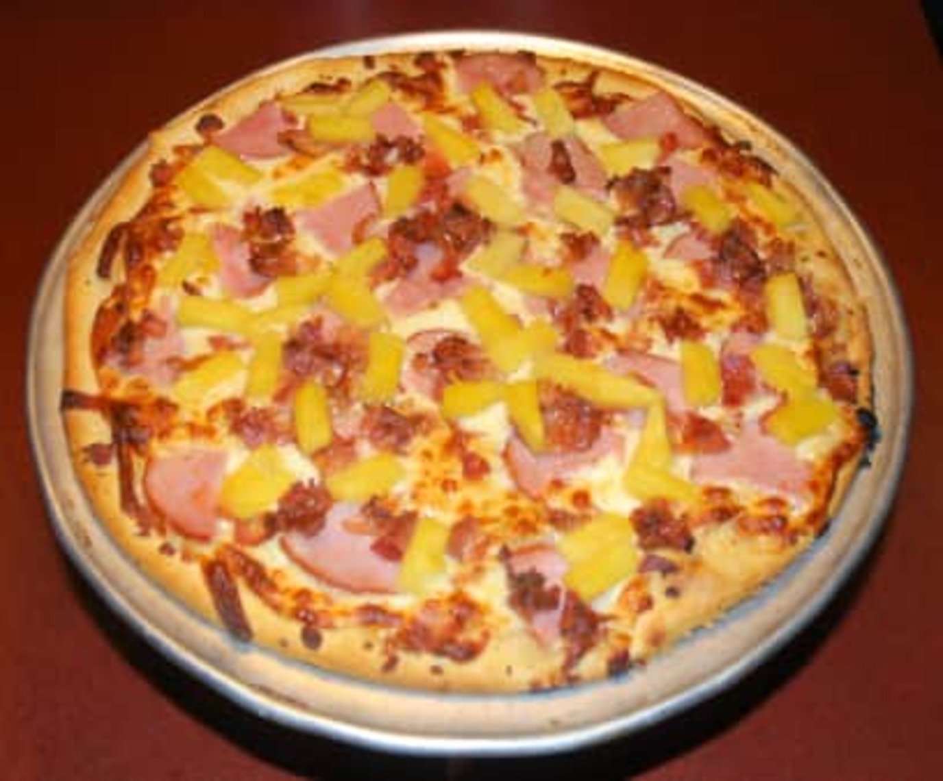Order Small Thin Hawaiian food online from PizzaPapalis store, Bloomfield Hills on bringmethat.com