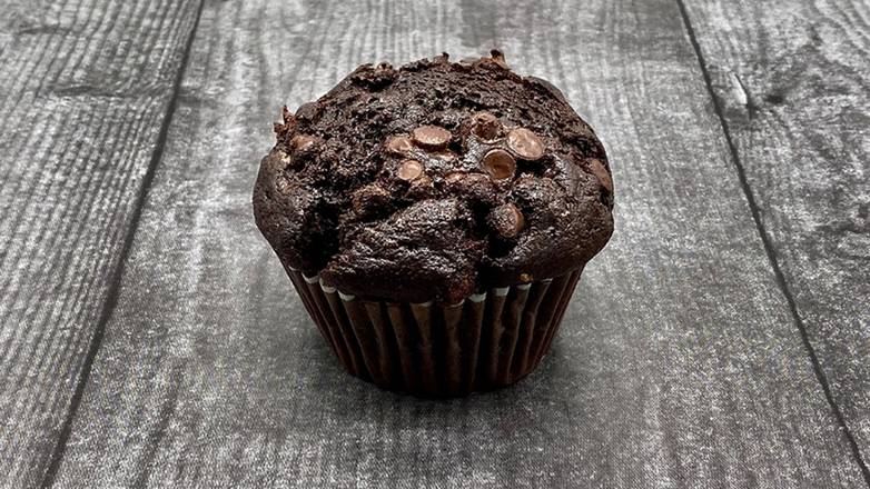 Order Double Chocolate Muffin food online from Roasters n Toasters store, Miami on bringmethat.com